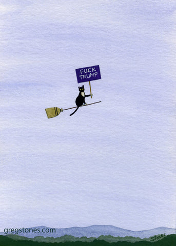 Kitty with a Message