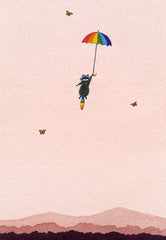 Rainbow Raccoon