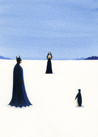 Batman, Penguin, Mediator