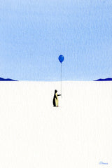 Blue Balloon (right facing)