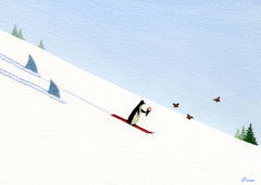 Briefly Happy Penguin