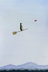Butterfly Leads Penguin