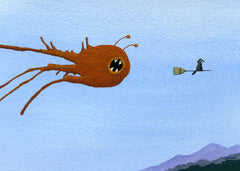 Escape the Orange Monster