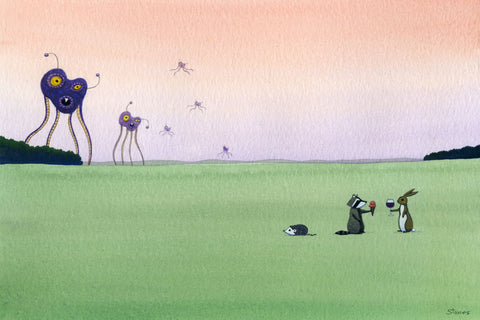Hedgehog Notices Monsters