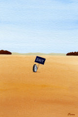 Hedgehog Ponders Life's Complexities