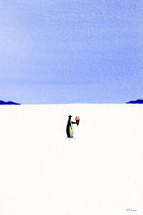 Ice Cream (right facing penguin)