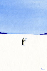 Martini (right facing penguin)