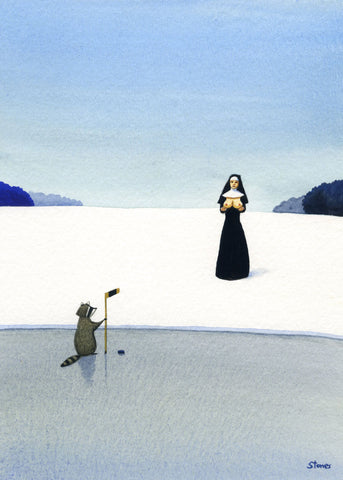 Nuns Love Hockey