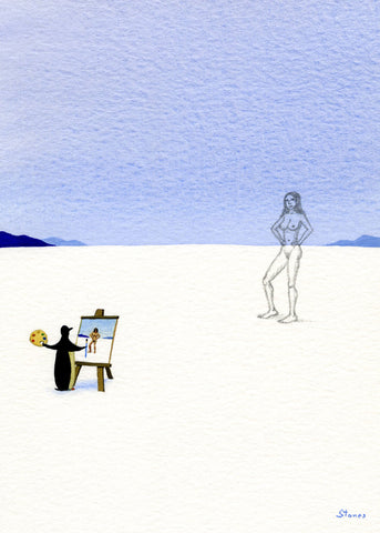 Painting Her from Memory