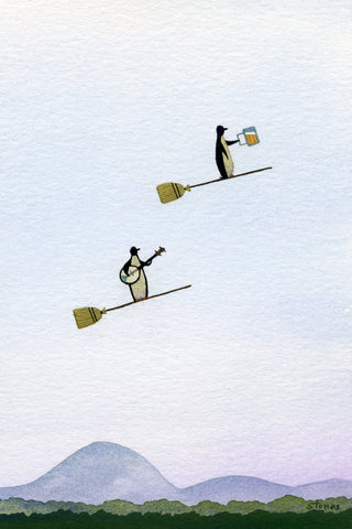 Penguins, Banjo, Beer