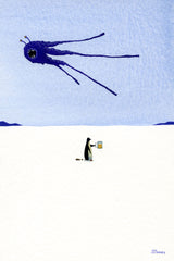 Penguin Releases Poop