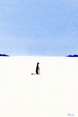 Poop (right facing penguin)