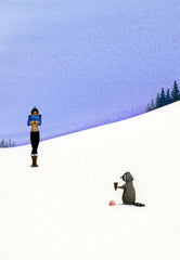 Raccoon Gets Flashed