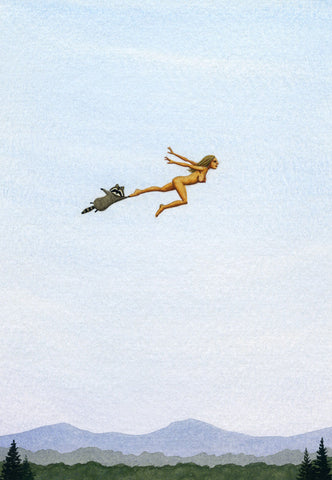 Raccoon Joins Jessica