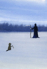 The Raccoon Brought Nunchucks