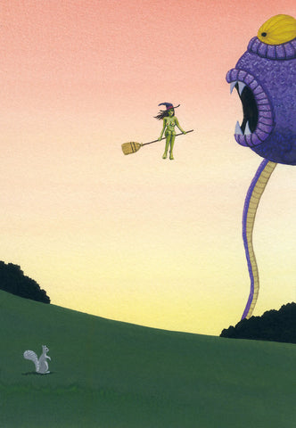 Witch Sees Squirrel