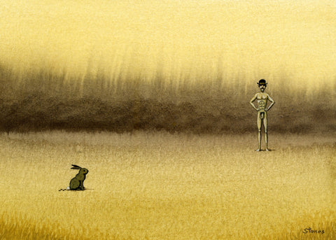 Rabbit Ponders Barry