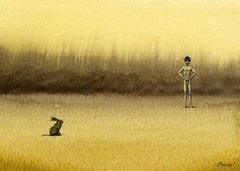 Rabbit Ponders Barry