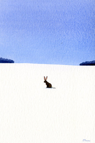 Rabbit Poop (left facing)