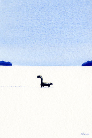 Skunk (right facing)