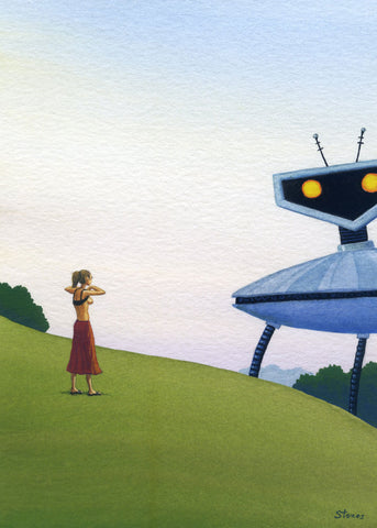 The Robot is Intrigued